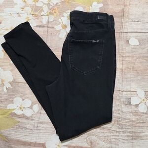 Seven7 Signature Black Women Jeans